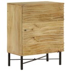 Buffet bahut armoire console meuble de rangement bois de manguier massif 75 cm