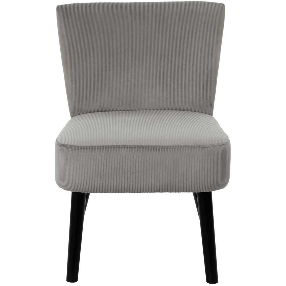 Fauteuil crapaud en velours côtelé giulia