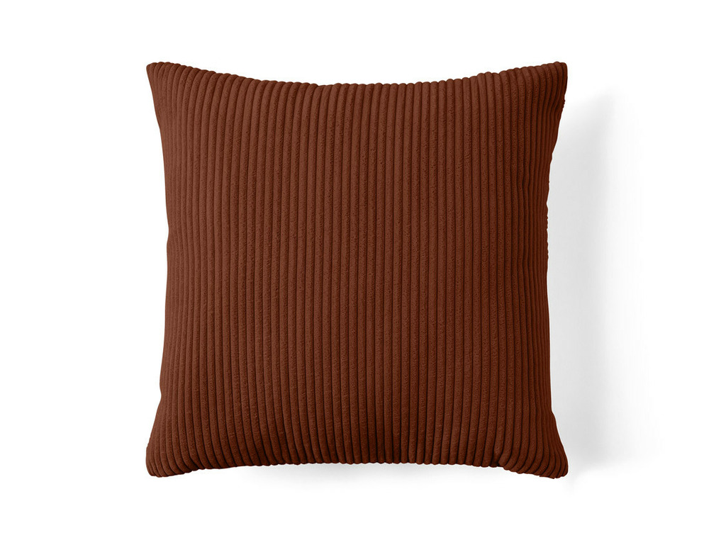 Selma - coussin - en velours côtelé - 60x60 cm