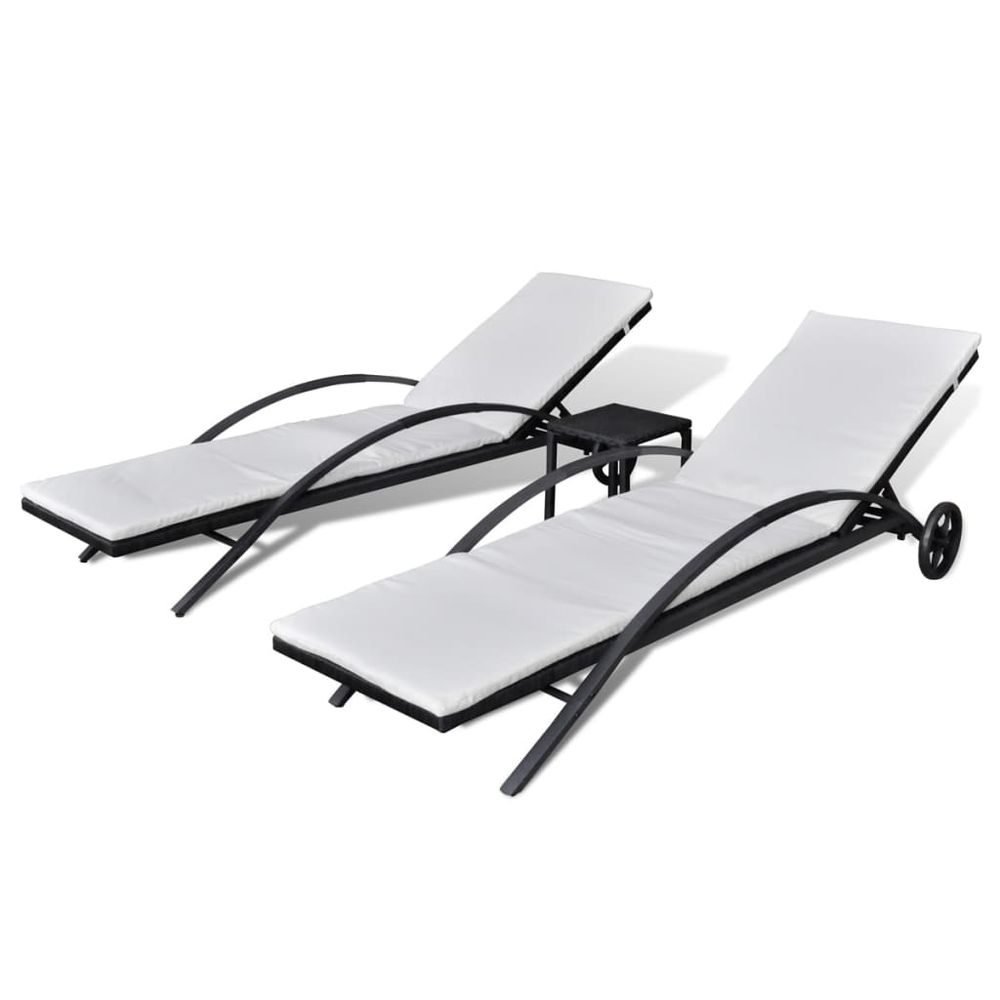 VIDAXL CHAISES LONGUES AV 2-(916572)