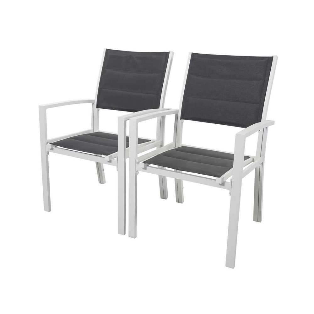 Fauteuil jardin alu/textilène 