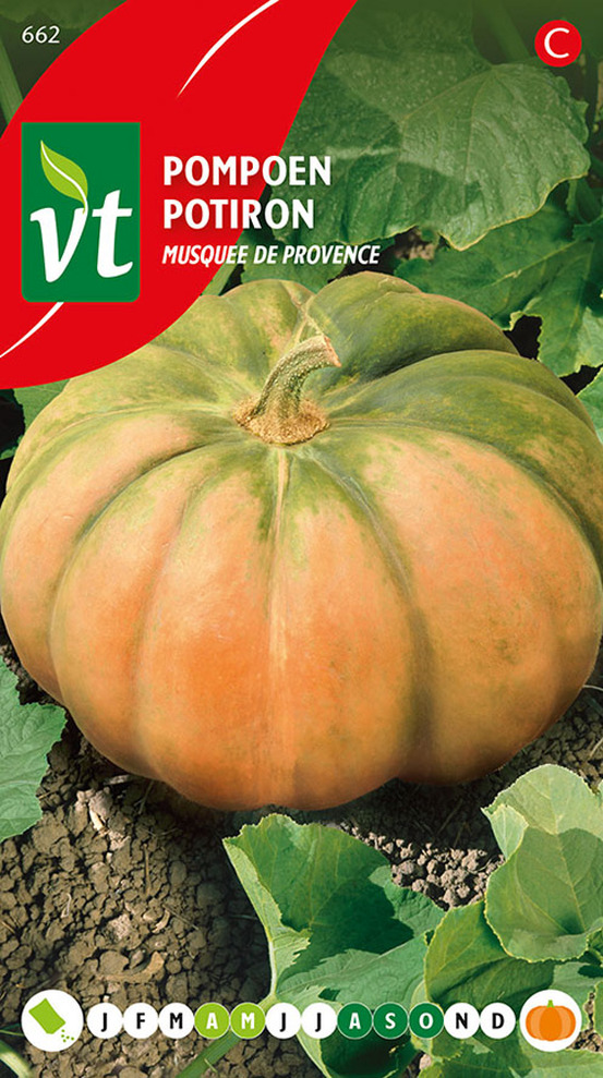 Potimarron musquee de provence - ca. 2 gr (livraison gratuite)