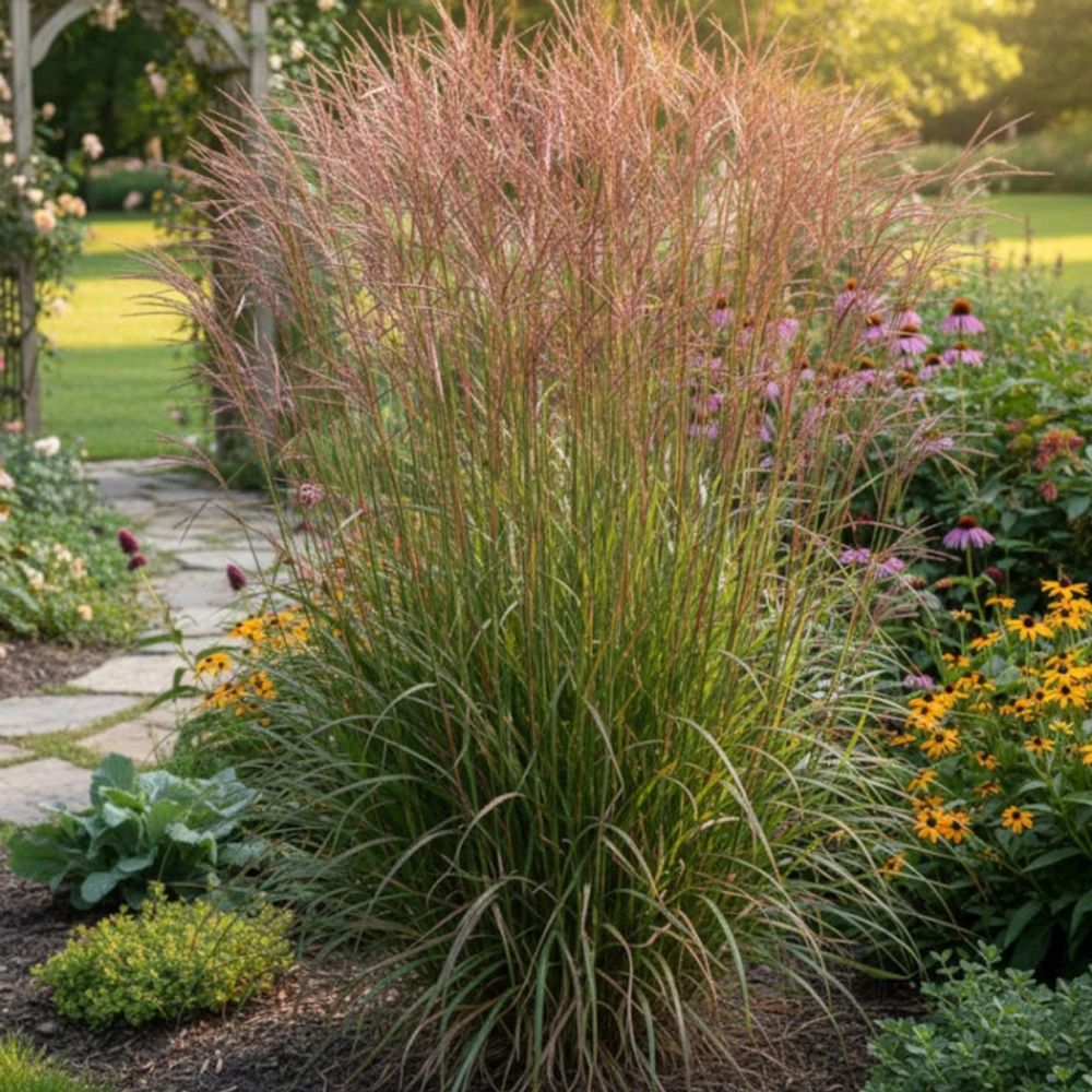Andropogon gerardii lot de 3 godets