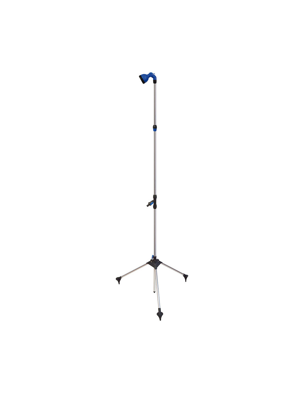 Douche de jardin avec tripode 130-210cm blue bird