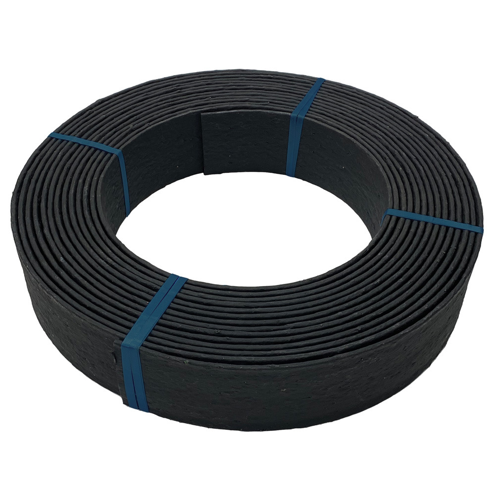 Bordure eco edge en rouleau - noir - 2500 x 14 x 0,7 cm - 100% plastique recyclé