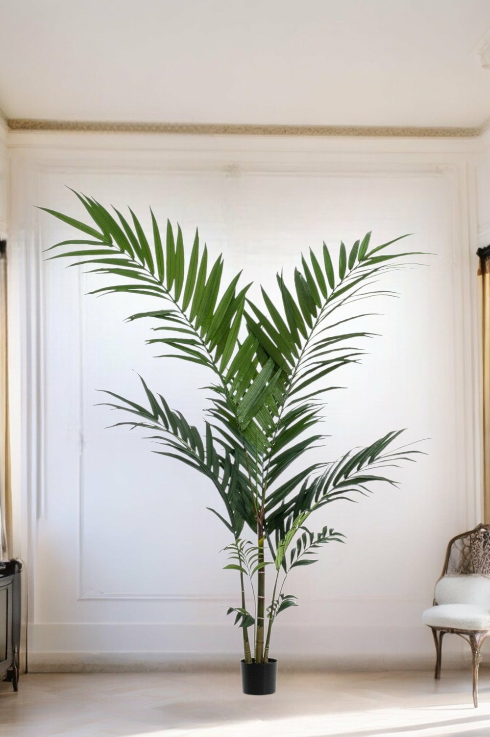 Palmier kentia plante artificielle - h180cm, ø15cm
