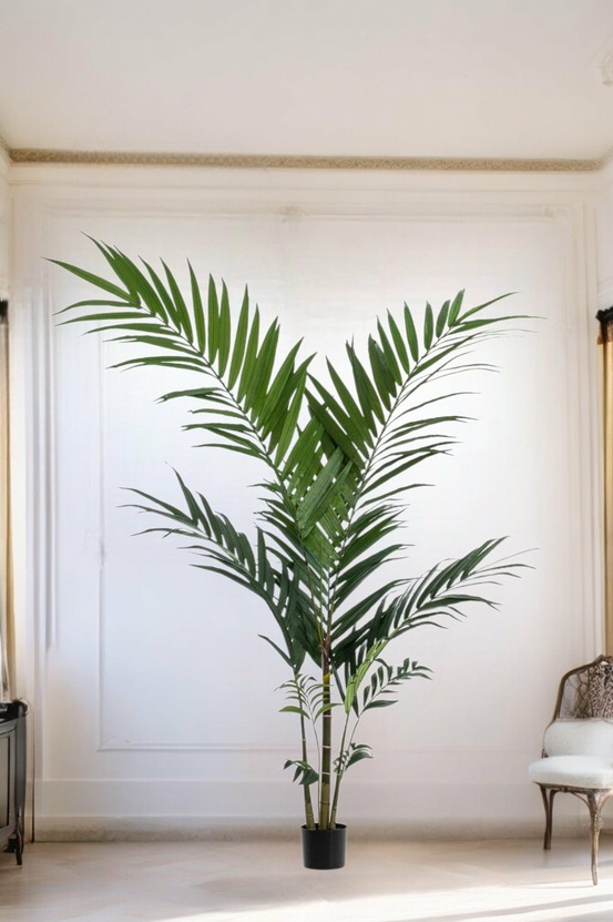 Palmier kentia plante artificielle - h180cm, ø15cm