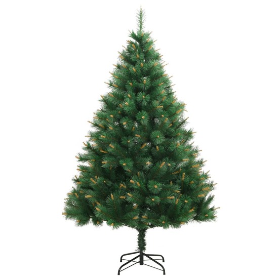 Sapin de noël artificiel à charnières avec support 150 cm
