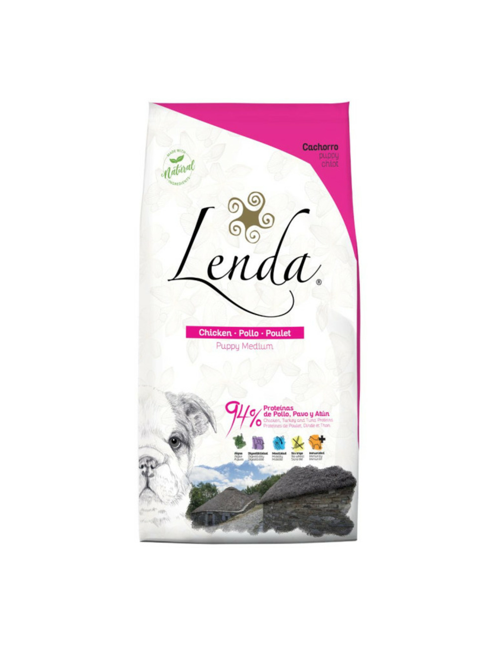 Puppy medium - croquettes chiot au poulet et à la dinde - 12kg