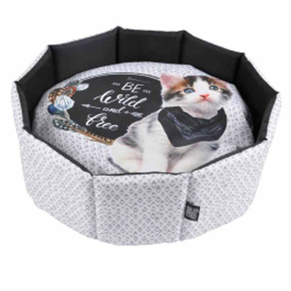 Panier rond pour chat 