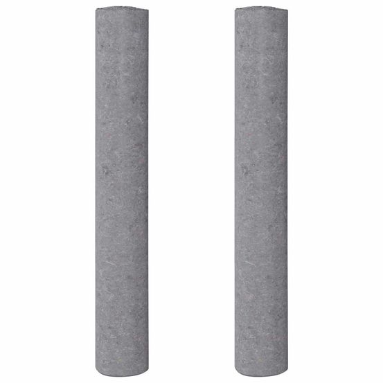 Polaires de peintre antidérapantes 2 pcs 10 m 180 g/m² gris