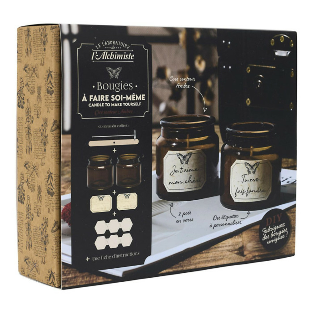 Coffret bougie apothicaire à confectionner 