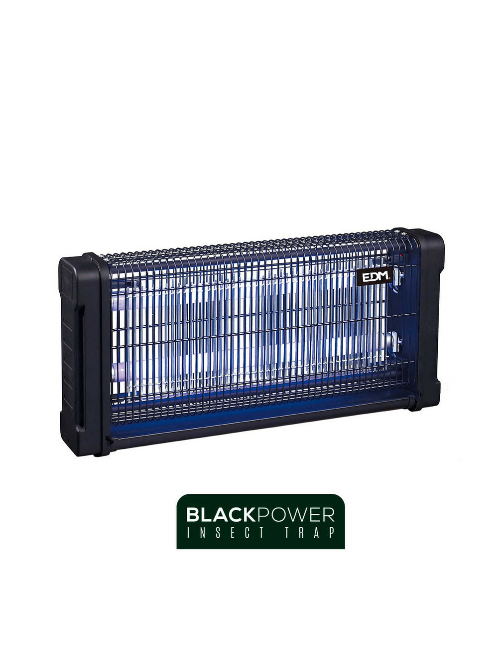 Destructeur d'insectes électronique professionnel 2x15w 340° 54,2x10x26,5cm couleur noir - edm