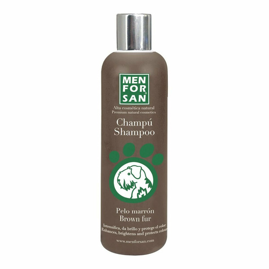 Shampooing menforsan chien cheveux marrons 300 ml