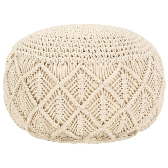 VIDAXL POUF FAIT A LA MAI 5-(917052)