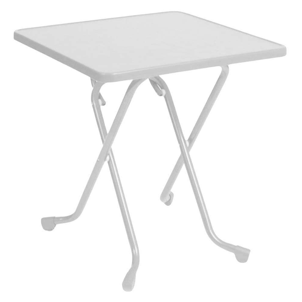 Table de jardin en acier 2 personnes en acier cola