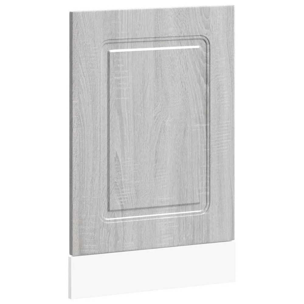 Panneau de lave-vaisselle kalmar sonoma gris 45x1,5x57 cm