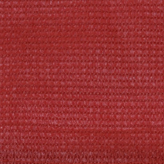 Écran de balcon rouge 90x400 cm pehd