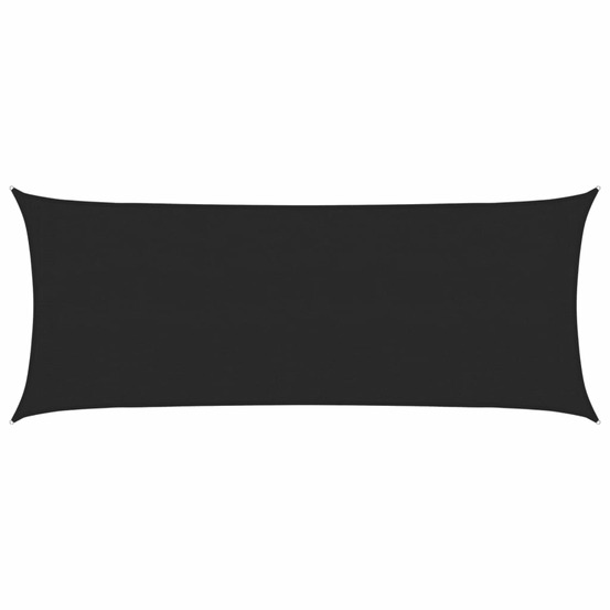 Voile d'ombrage 160 g/m² noir 2x5 m pehd