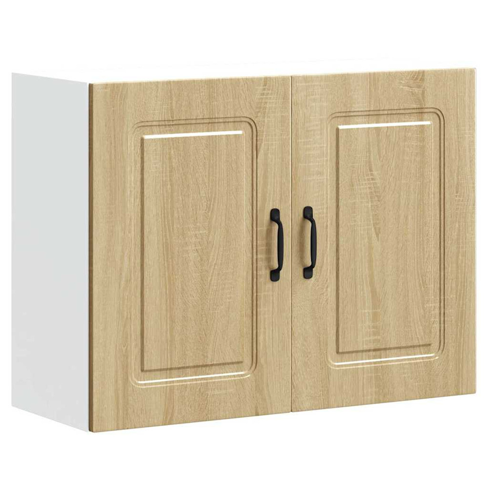 Armoire murale de cuisine kalmar chêne sonoma bois d'ingénierie