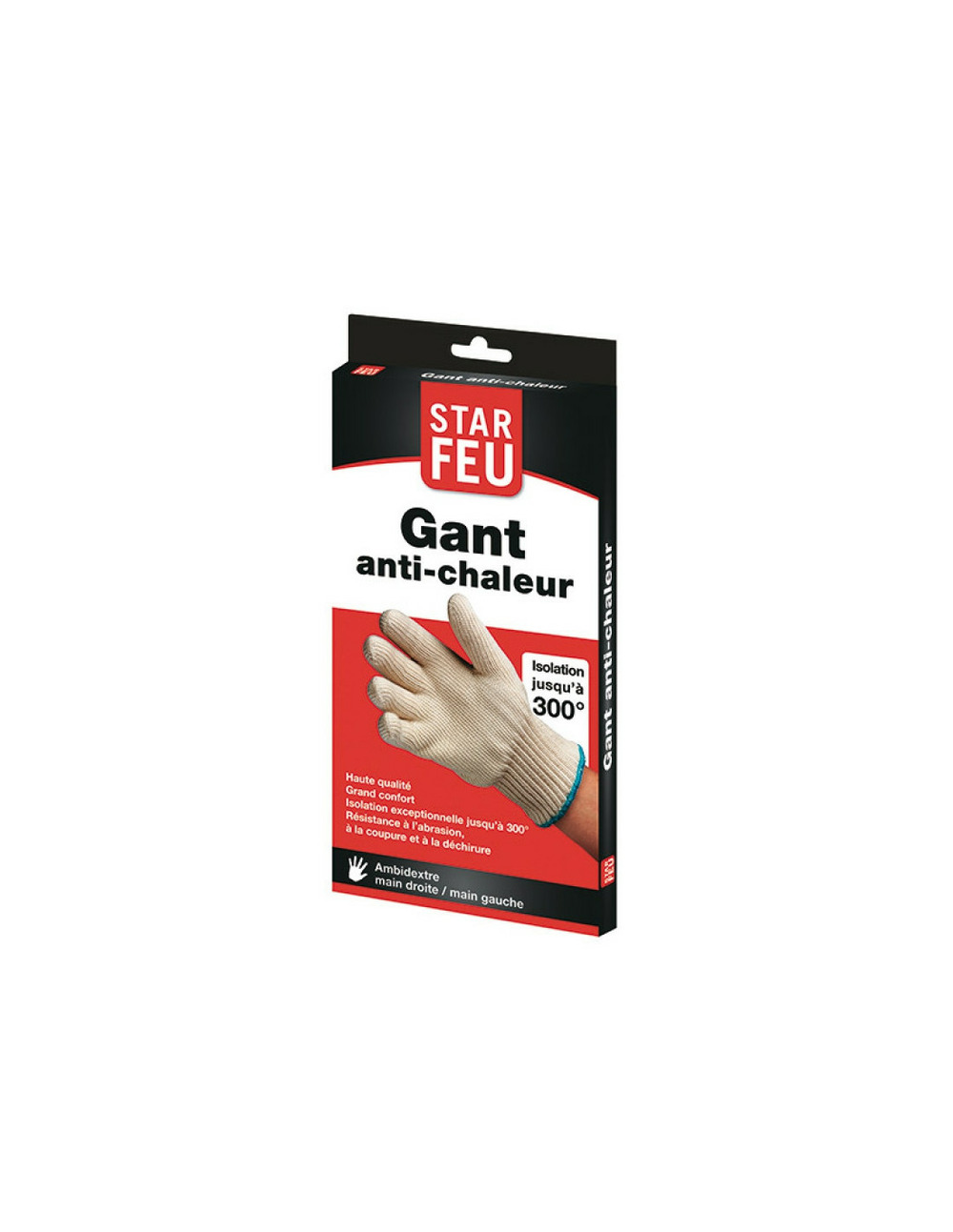 Gant anti chaleur 250 degrés celsius référence 200037 – starfeu