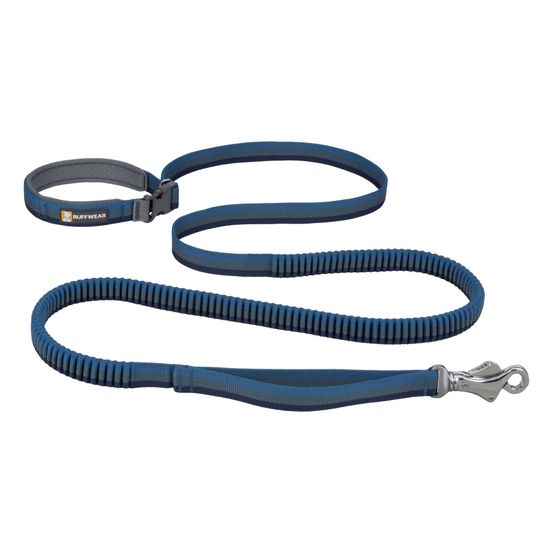 Laisse de course pour chien en sangle extensible réglable, roamer™. Couleur: orion blue (blau), taille: l (7.3'-11')