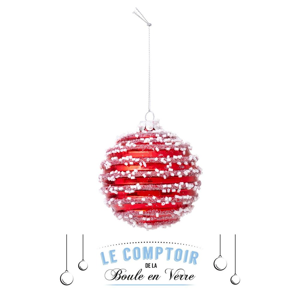 Boule de noël perles