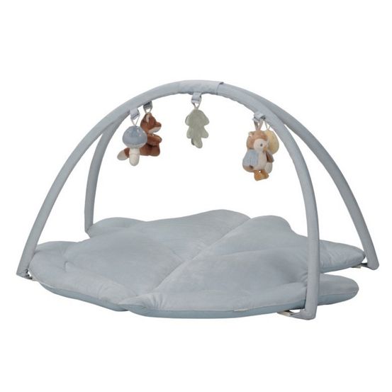 Tapis d eveil avec arches et activites - forest friends