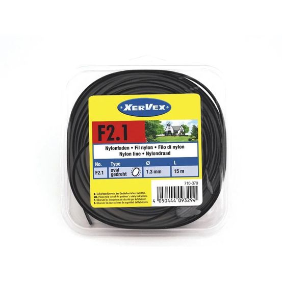Fil de polyamide (nylon), rond, 2,4 mm/15 m
