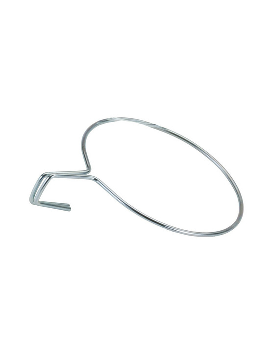 Support jardinière balcon en acier zing blanc largeur 20cm sv03115 sauvic - sauvic