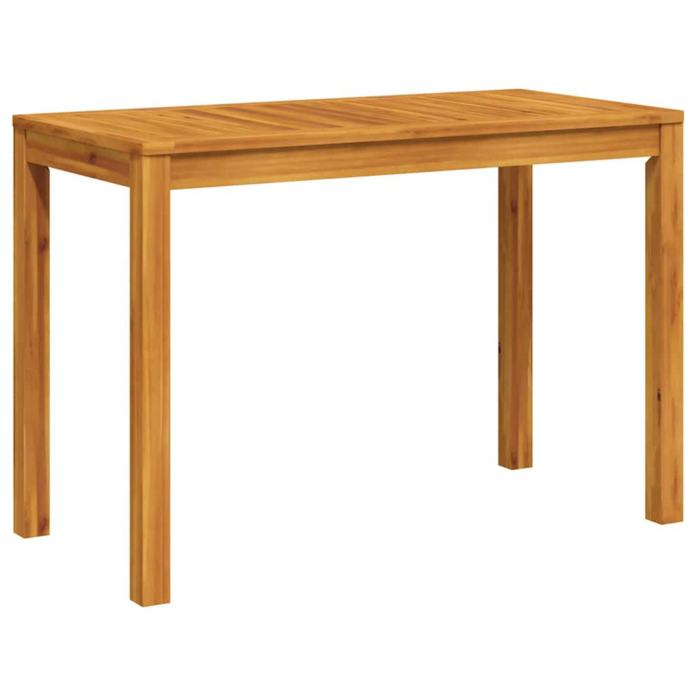Table à manger de jardin 110x55x75 cm bois massif d'acacia