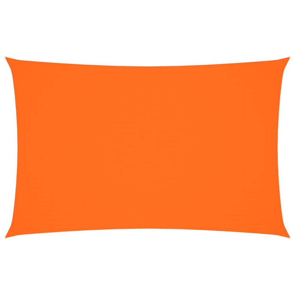 Voile de parasol tissu oxford rectangulaire 2x4,5 m orange
