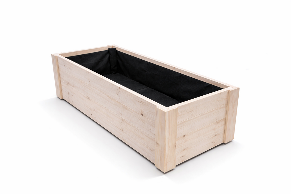 Jardinière chataigneraie - châtaignier l102x52x52 cm