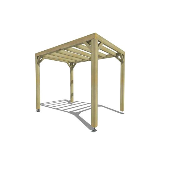 Pergola bois • 2m x 3m • indépendante • sens largeur • livraison comprise