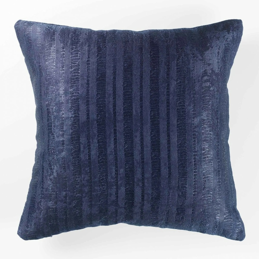 Housse de coussin paleos bleu