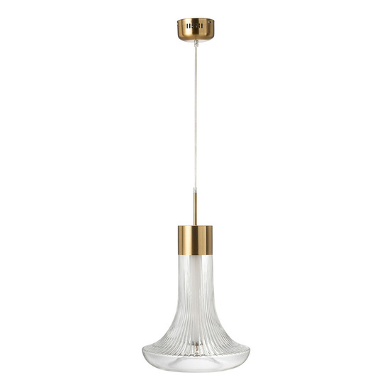 Lampe suspension en verre