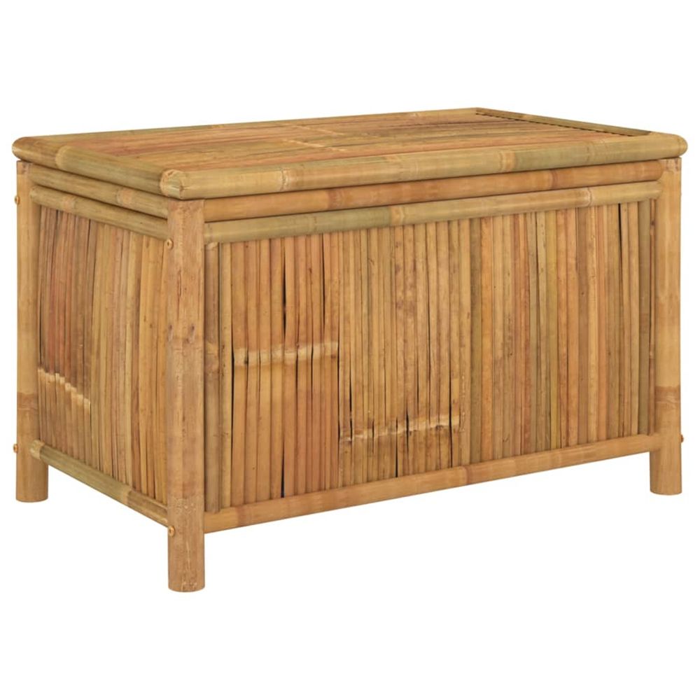 Boîte de rangement de jardin 90x52x55 cm bambou