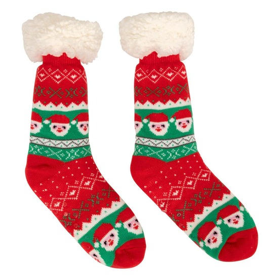 Chaussettes noel scandi 2ass