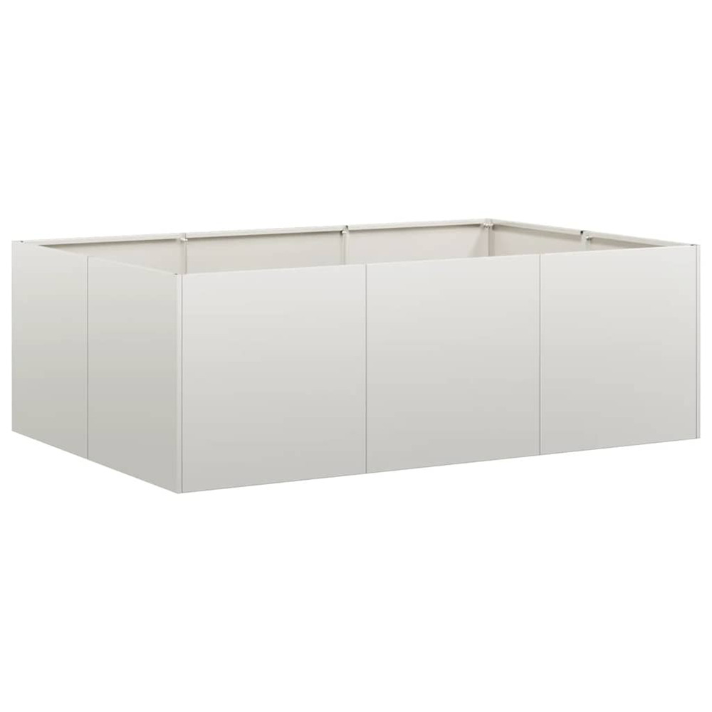 Jardinière d'extérieur 120x80x40 cm acier inoxydable