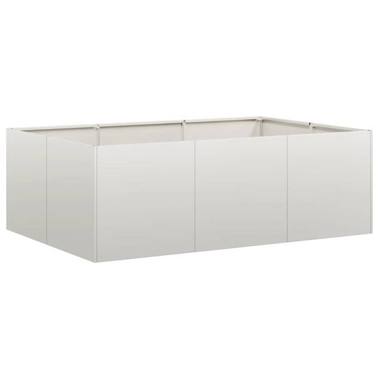 Jardinière d'extérieur 120x80x40 cm acier inoxydable