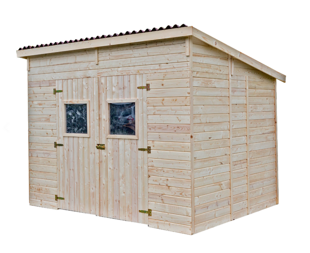 Abri en panneaux 5. 41 m² sans plancher - cd2820. 02