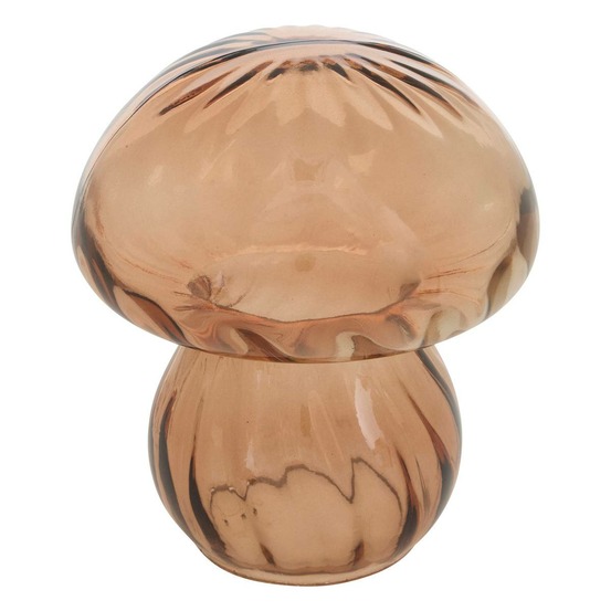 Objet déco champignon automne 13,2x13,2cm