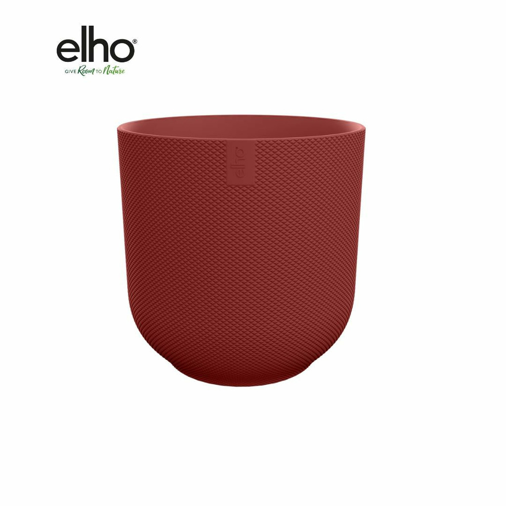 Pot elho jazz rond rouge toscan 14cm