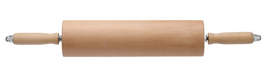 Rouleau à pâte en bois 75x590 mm - hendi