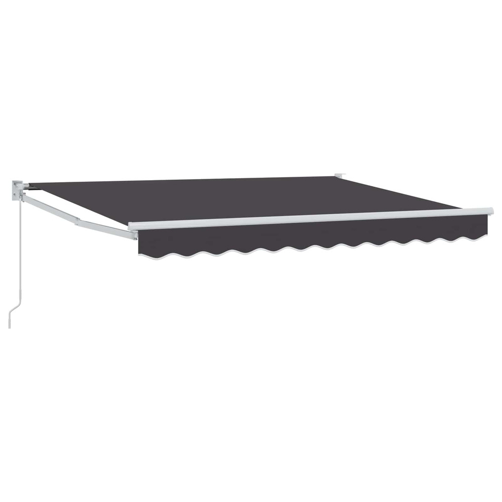 Auvent rétractable anthracite 3 x 2 m