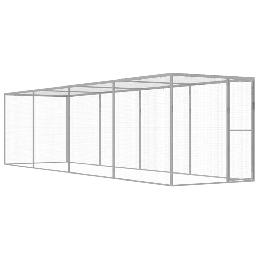 Cage pour animaux 6x1,5x1,5 m Acier