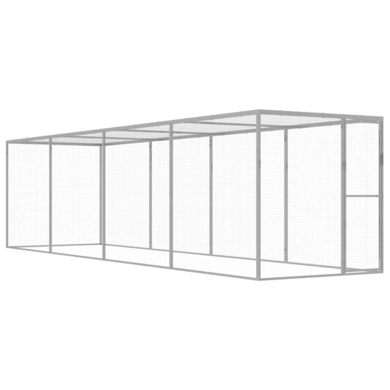 Cage pour animaux 6x1,5x1,5 m Acier