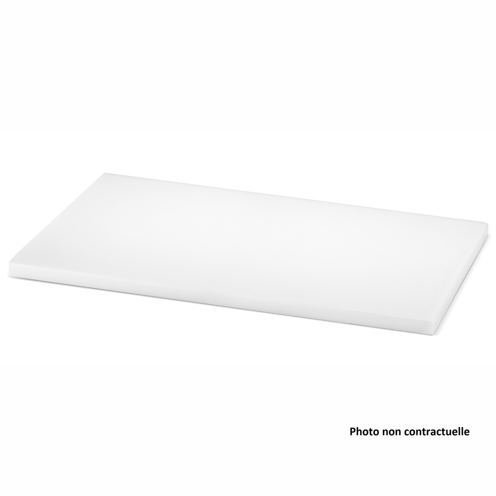 Planche à découper polyéthylène haute densité 500 x 300 mm - pujadas
