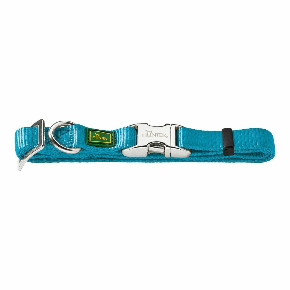 Collier pour chien hunter alu-strong turquoise taille m (40-55 cm)