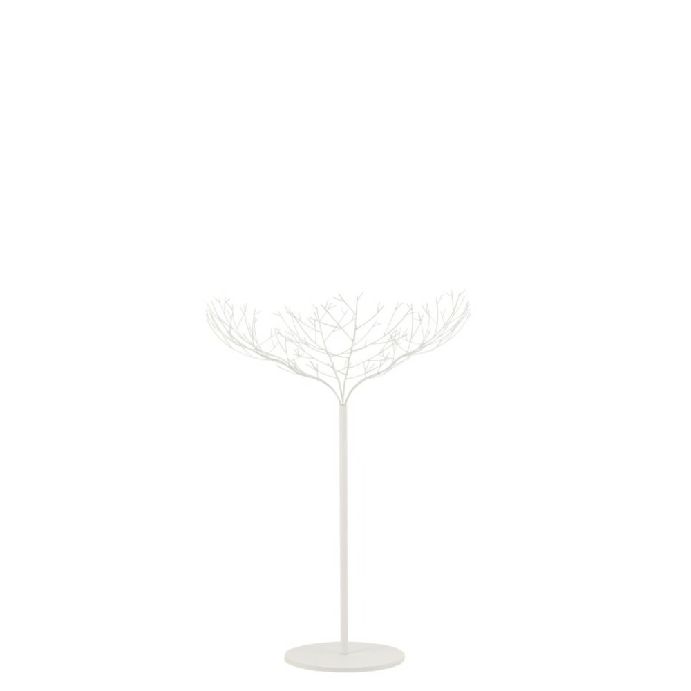 Arbre nu en métal blanc 135x135x180 cm h180